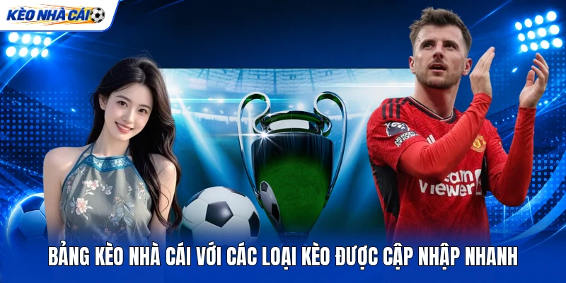 Bảng Kèo Nhà Cái Với Các Loại Kèo Được Cập Nhập Nhanh 2 Bảng Kèo Nhà Cái Với Các Loại Kèo Được Cập Nhập Nhanh