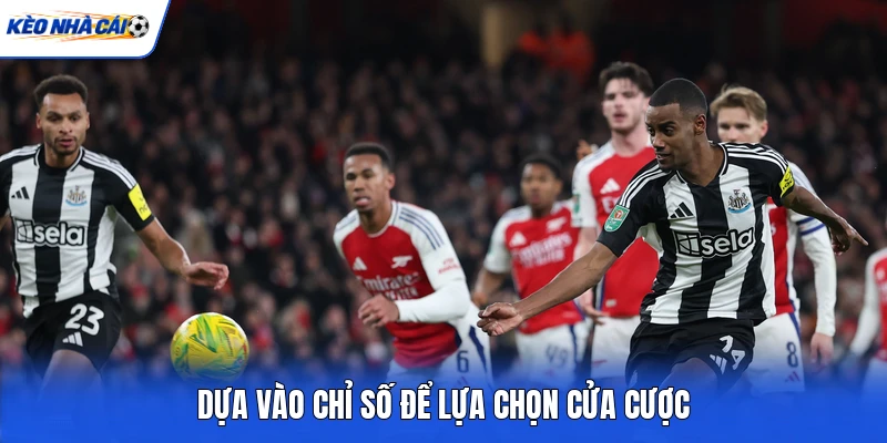 Dựa vào chỉ số để lựa chọn cửa cược