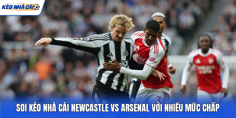 Soi kèo nhà cái Newcastle vs Arsenal với nhiều mức chấp