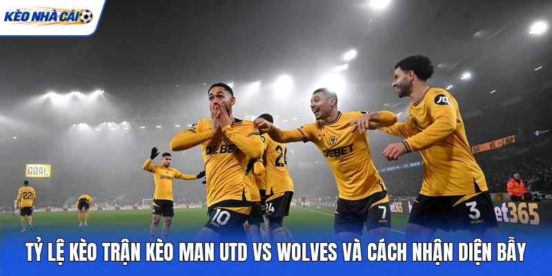 Tỷ lệ kèo trận kèo Man Utd vs Wolves và cách nhận diện bẫy
